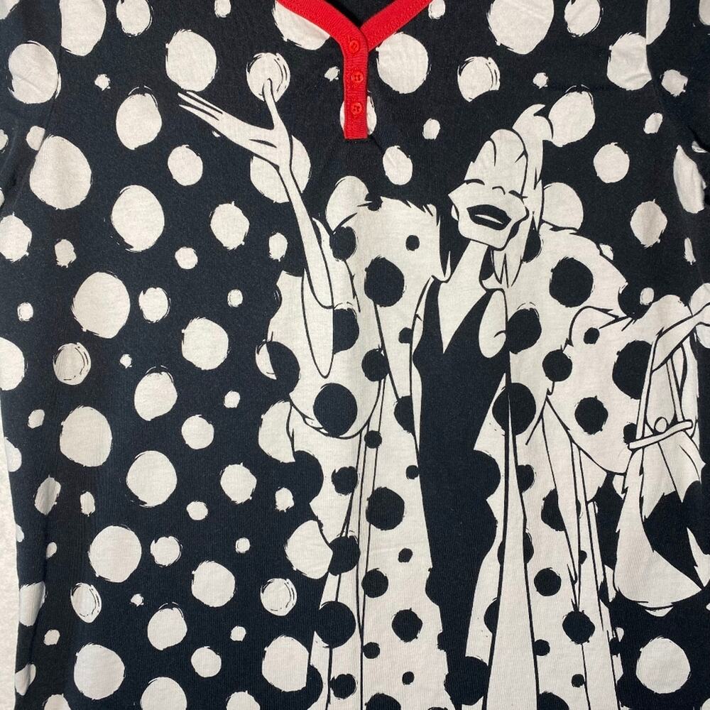 DISNEY “101 Dalmatians/ Minnie Mouse” Sleep Shirts (Bundle of 2) Womens Size M/L - Picture 9 of 12